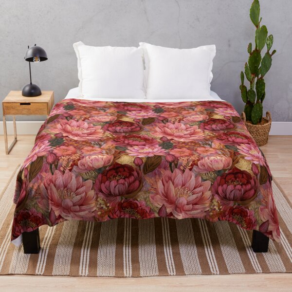 Item preview, Soft Lotus Floral - Flower Floral Pattern - Christmas Gift Baskets designed and sold by RoyalStarsPatts.