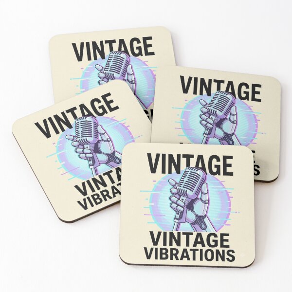 Item preview, Vintage Vibrations Micro Retro Robot Synthwave designed and sold by beben93.