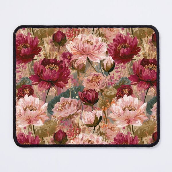 Item preview, Wild Lotus Floral  - Botanical Garden Pattern - Christmas Gift Ideas designed and sold by RoyalStarsPatts.