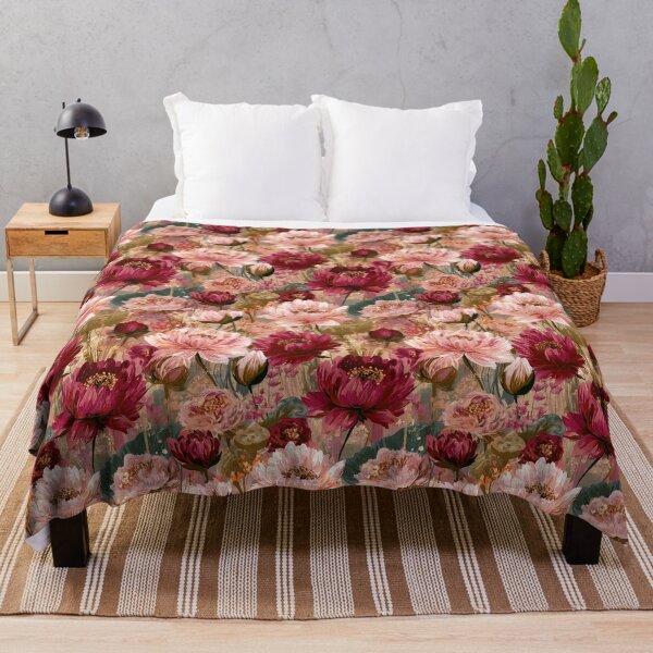 Item preview, Wild Lotus Floral - Botanical Garden Pattern - Christmas Gift Ideas designed and sold by RoyalStarsPatts.