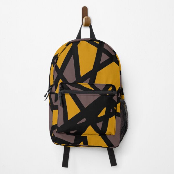 Item preview, Minimalist Mustard-Yellow Abstract Black Geometric Lines Graphic designed and sold by taiche.