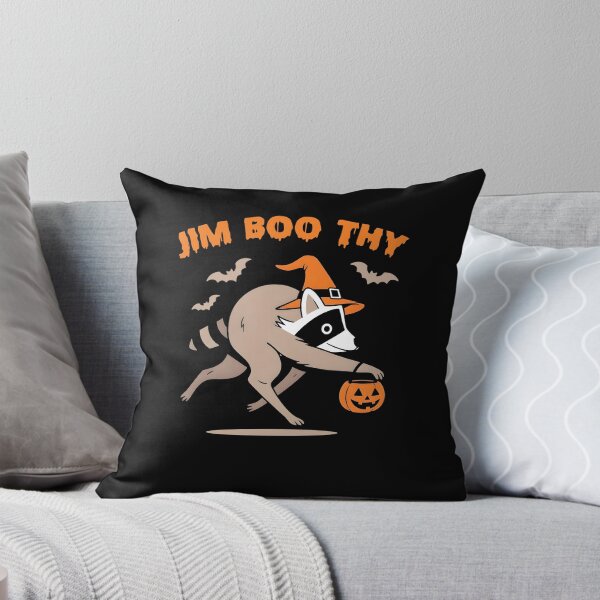Item preview, Jim Boo Thy Funny Halloween Goat Ghost Pun Vintage Halloween designed and sold by ViniBall.