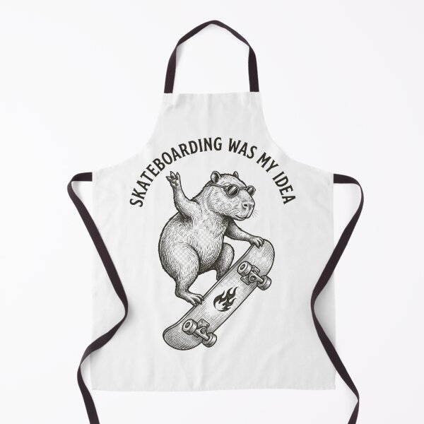 Item preview, Skateboarding Was My Idea Funny Capybara Skateboard Vintage T-Shirt designed and sold by StickerNestYou.