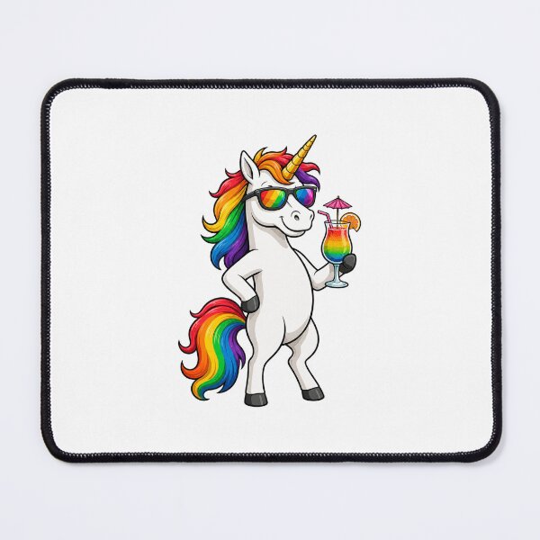 Item preview, Cool unicorn in a summer look designed and sold by Radixbarny.