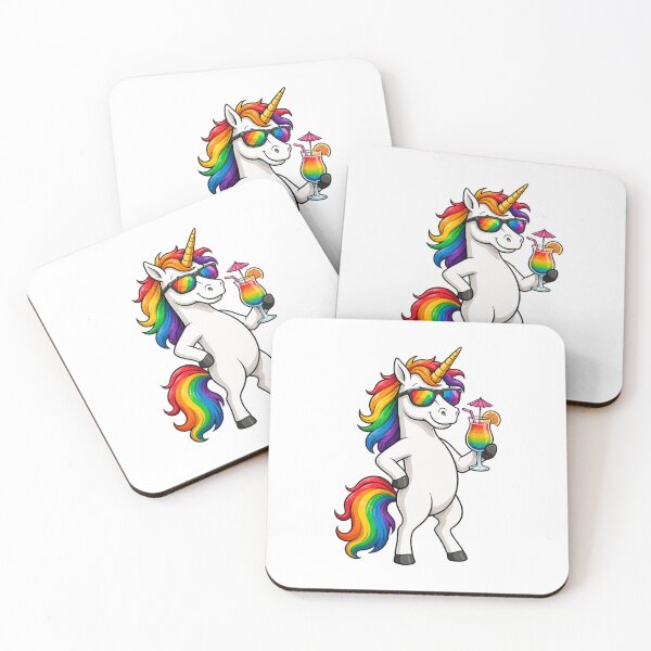 Item preview, Cool unicorn in a summer look designed and sold by Radixbarny.