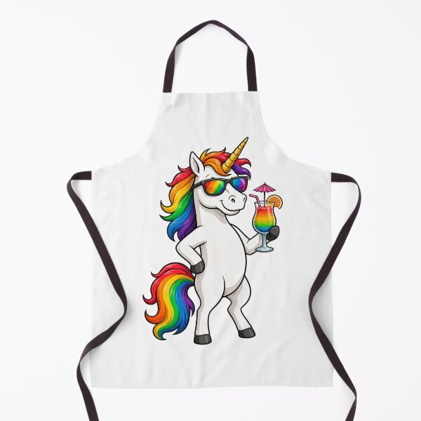 Item preview, Cool unicorn in a summer look designed and sold by Radixbarny.