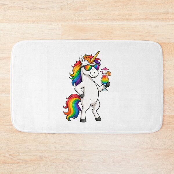 Item preview, Cool unicorn in a summer look designed and sold by Radixbarny.