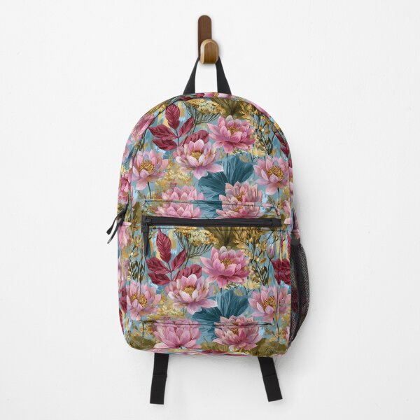 Item preview, Exotic Lotus Flower - Flower Garden Pattern - Christmas Gifts designed and sold by RoyalStarsPatts.