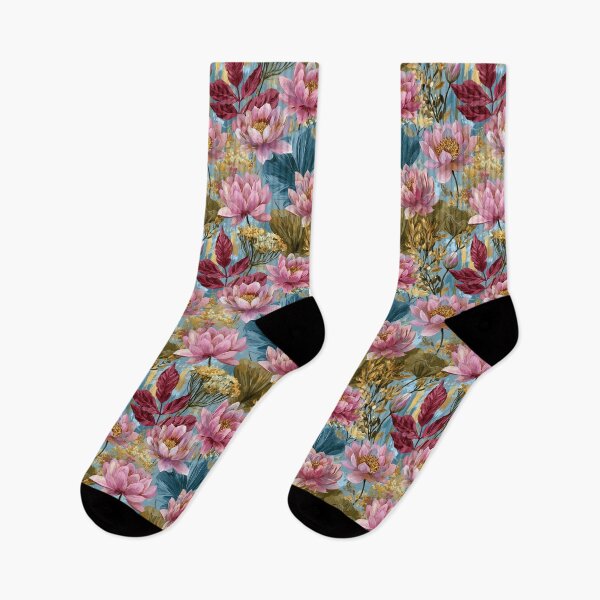 Item preview, Exotic Lotus Flower  - Flower Garden Pattern - Christmas Gifts designed and sold by RoyalStarsPatts.