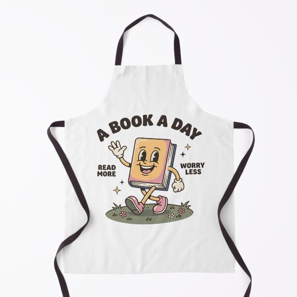 Item preview, A Book a Day Read More Worry Less Cute Reading Book Lover T-Shirt designed and sold by StickerNestYou.