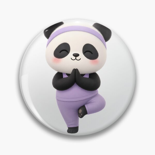 Item preview, Panda Yoga – cute design designed and sold by Halbeskilo.