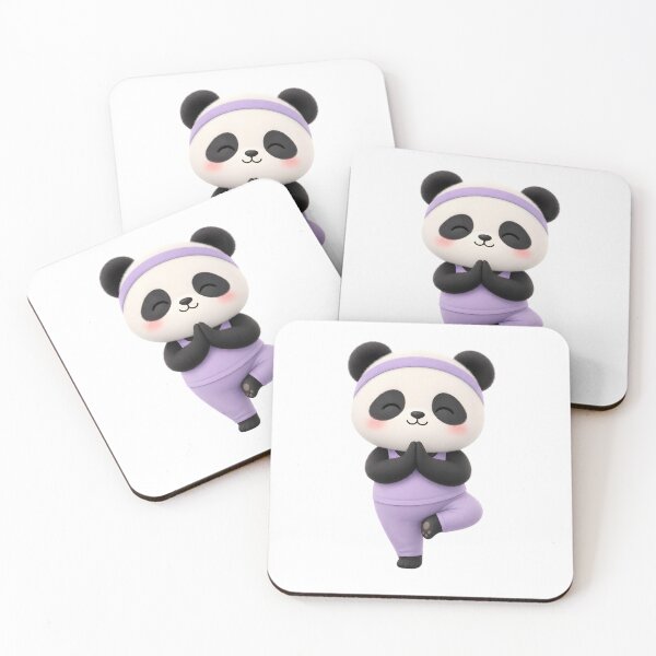 Item preview, Panda Yoga – cute design designed and sold by Halbeskilo.