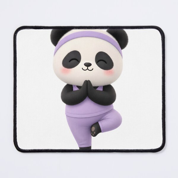 Item preview, Panda Yoga – cute design designed and sold by Halbeskilo.