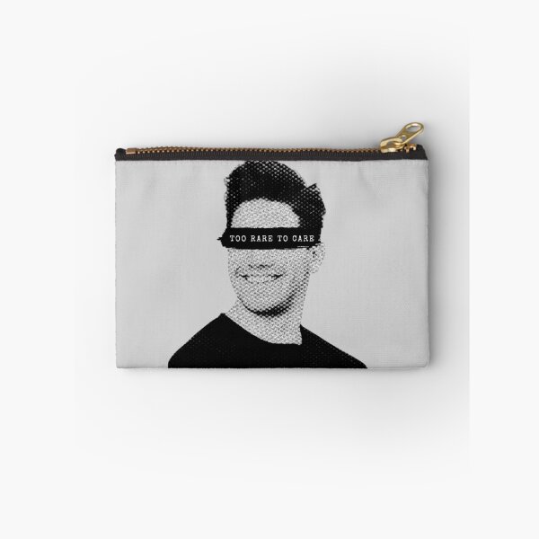 Item preview, Too Rare To Care Halftone Portrait Grunge Aesthetic Art designed and sold by busesplace.