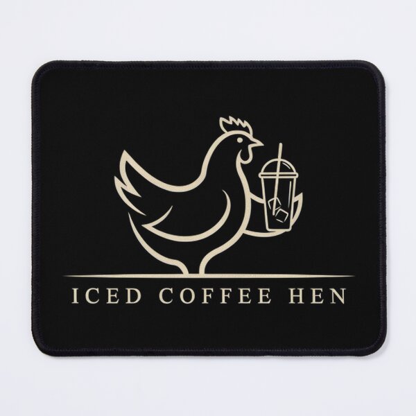 Item preview, Iced Coffee Hen designed and sold by Millsoft.