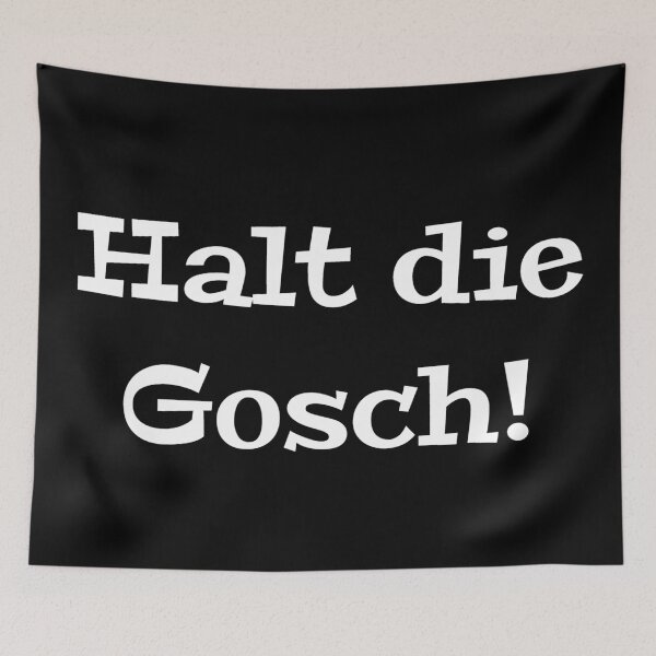 Item preview, Shut up, cheeky dialect sayings designed and sold by Kirei-Lily.