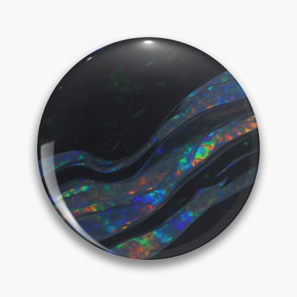 Item preview, Black Opal Iridescent Stripe Texture designed and sold by SurfaceCraft Studio.