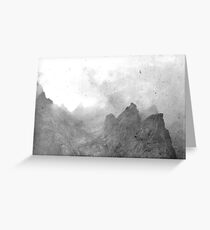 Old rocks Greeting Card