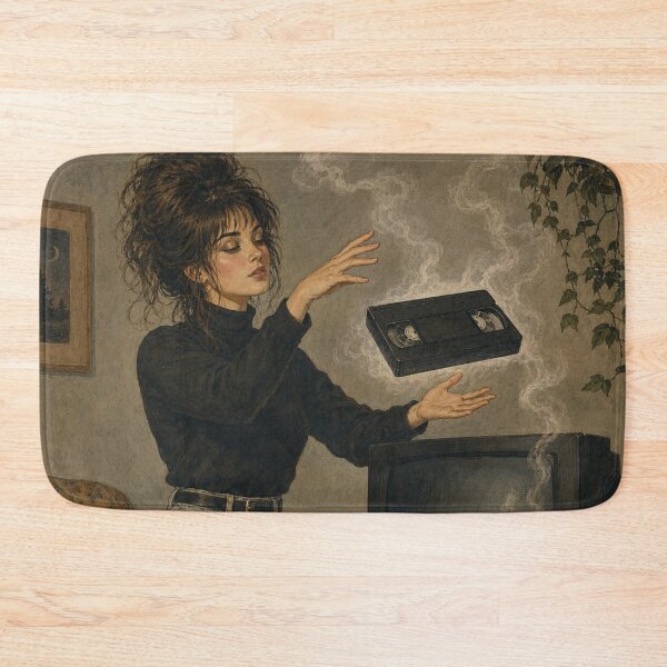 Item preview, VCR Hexing - 90s Witchy Woman designed and sold by bapupa.