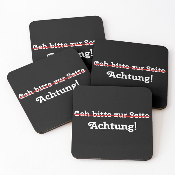 Item preview, please to the side, attention, Palatinate sayings designed and sold by Kirei-Lily.
