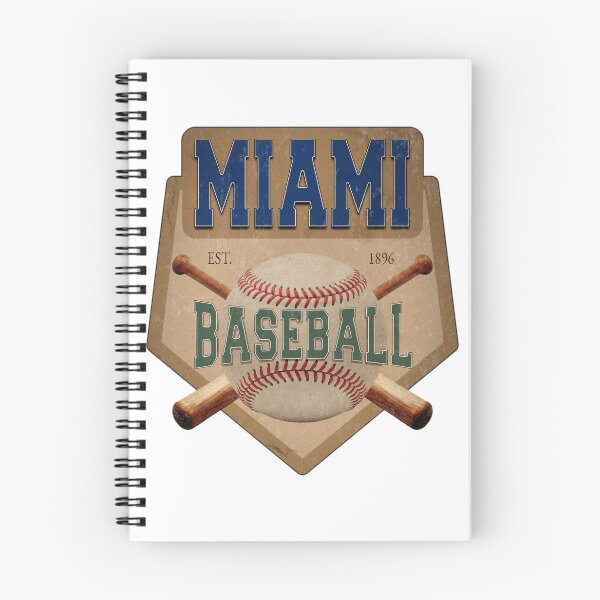 Item preview, Miami Baseball Vintage Retro Sports Design designed and sold by RonnyMilleo.