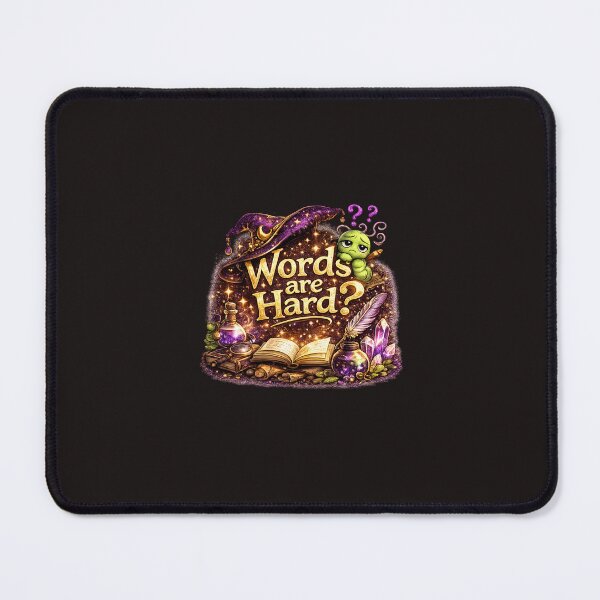 Item preview, Words are Hard Sometimes designed and sold by Loula the Nerd Goblin.