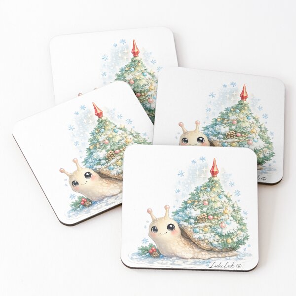 Item preview, Christmas Tree Snail designed and sold by LuluLeb.