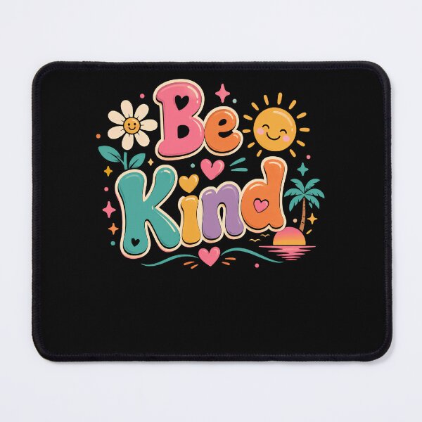Item preview, Be Kind Positive Vibes Boho Groovy Kindness Advocate designed and sold by HumansStuck12.