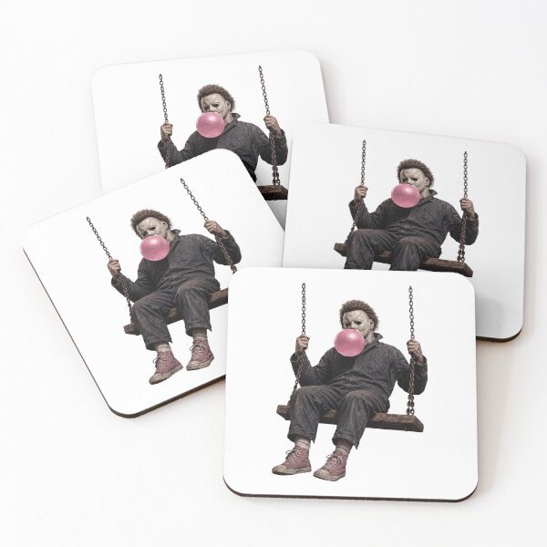 Item preview, Funny Michael Blowing Bubble Gum on Swing Horror designed and sold by camronrufuh.