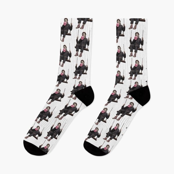 Item preview, Funny Michael Blowing Bubble Gum on Swing Horror designed and sold by camronrufuh.