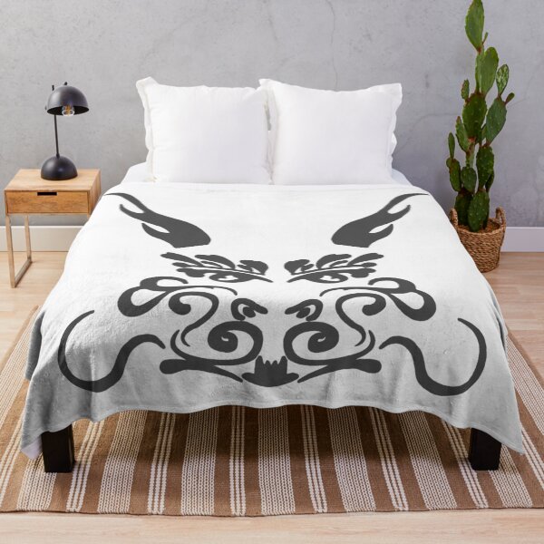 Item preview, Dragon face ornate, chinese fantasy designs designed and sold by Kirei-Lily.