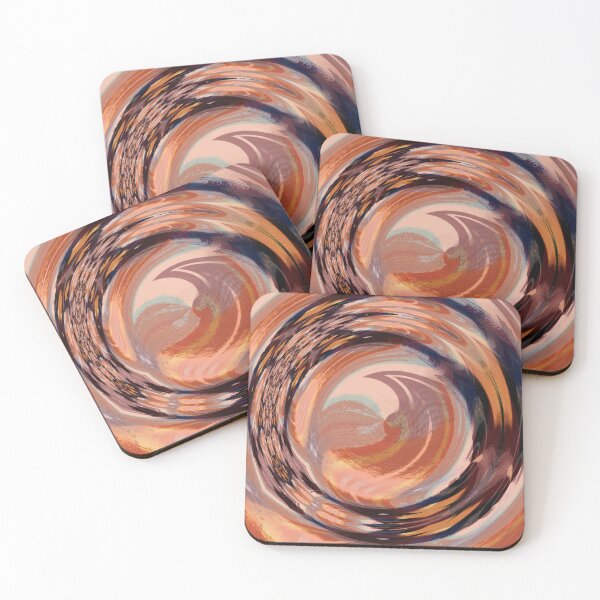 Item preview, Heatwave Abstract Art 3 by Jenny Meehan  designed and sold by Jenny Meehan Art Prints and Patterns  .
