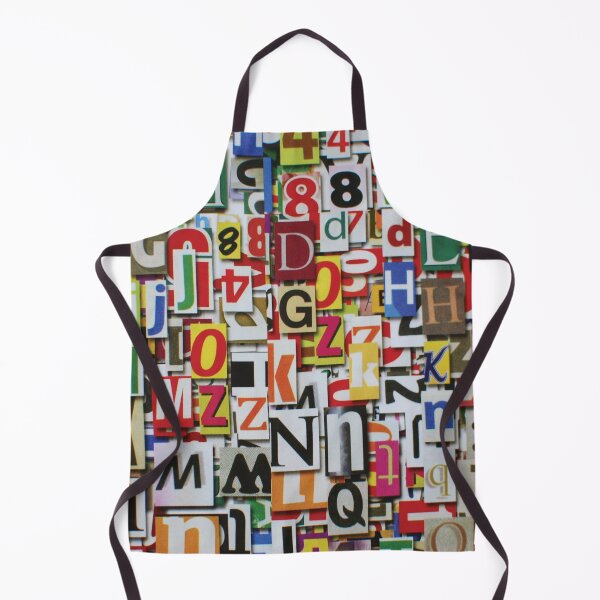 Item preview, Letters and Numbers Collage designed and sold by Ari-Ads.