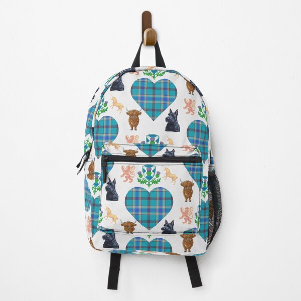 Item preview, Scottish Icons - Turquoise Blue designed and sold by TheWorldofYvonneMarrs.
