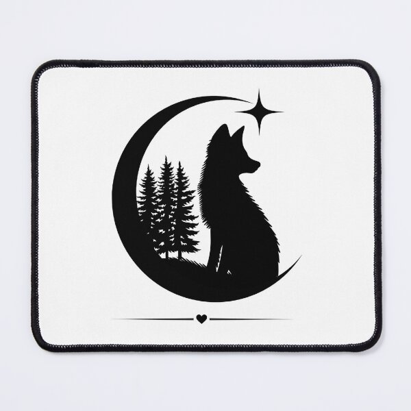 Item preview, Forest Fox in the Moon designed and sold by Radixbarny.