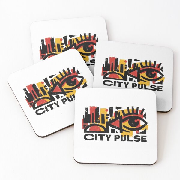 Item preview, Abstract Urban Design 'City Pulse' with Eye designed and sold by beben93.