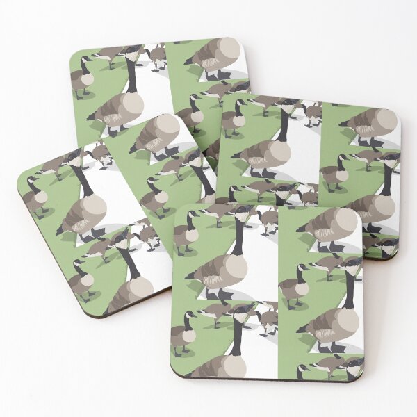 Item preview, Canada Geese Vector Art Print designed and sold by KaleChub.
