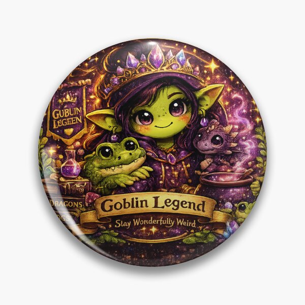 Item preview, Goblin Legend designed and sold by Loula the Nerd Goblin.
