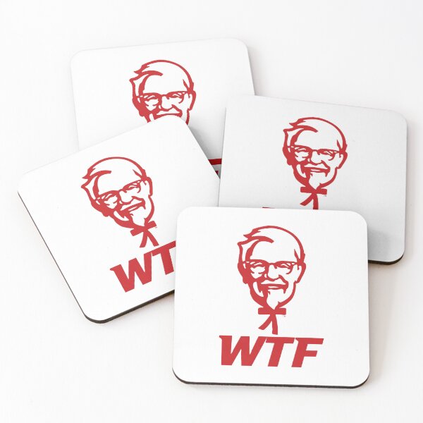 Item preview, WTF Logo Parody designed and sold by Late Theory.