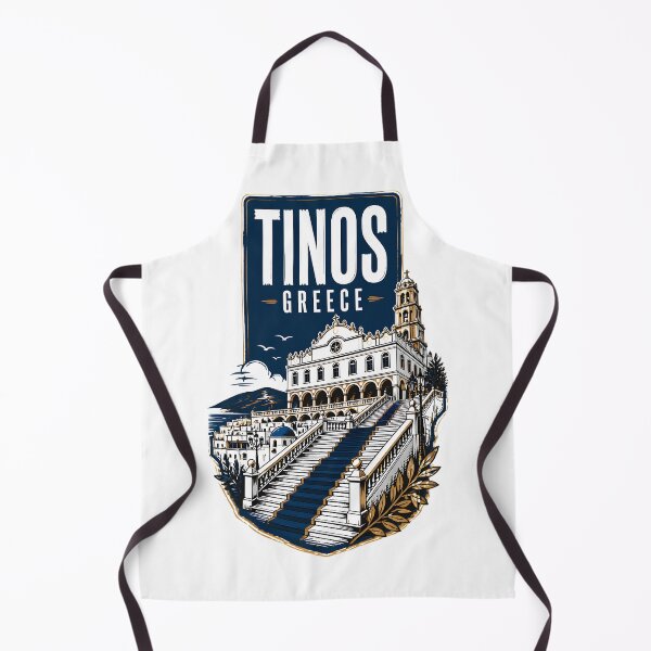 Item preview, Tinos Greece Vintage Travel Poster designed and sold by TravelersGems.