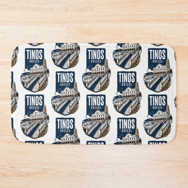 Item preview, Tinos Greece Vintage Travel Poster designed and sold by TravelersGems.