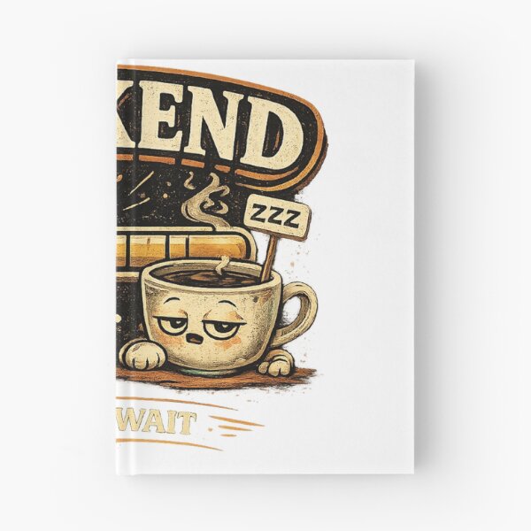 Item preview, Weekend Loading Funny Coffee Design designed and sold by Mohamedeinoo.
