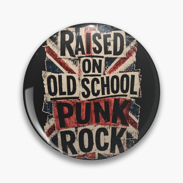 Item preview, Raised On Old School Punk Rock Union Jack designed and sold by legendaryskins.