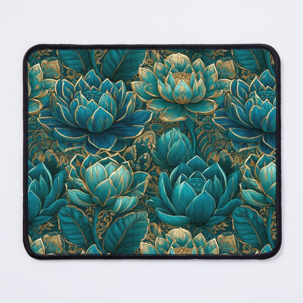 Item preview, Charming Lotus Flower  - Botanical Garden Pattern - Christmas Gifts For Wife designed and sold by RoyalStarsPatts.