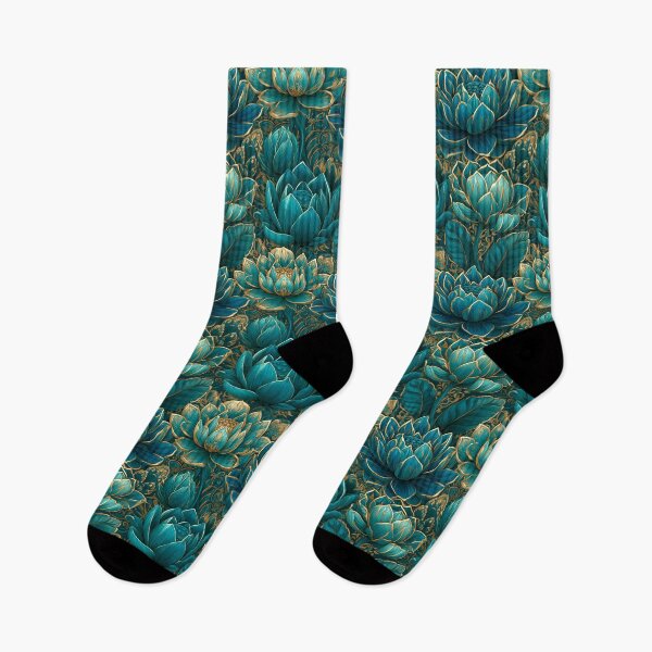 Item preview, Charming Lotus Flower  - Botanical Garden Pattern - Christmas Gifts For Wife designed and sold by RoyalStarsPatts.