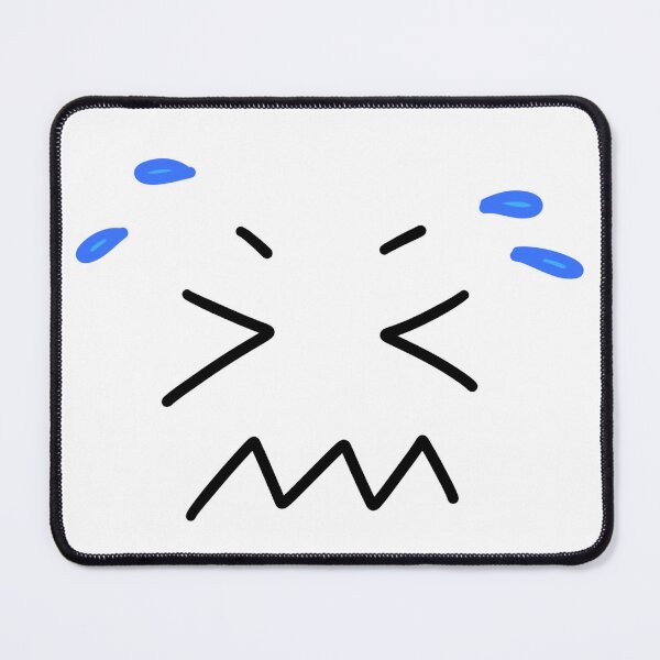Item preview, Cute Crying Angry Face Doodle Anime Tears Expression Graphic designed and sold by somimalikkk.