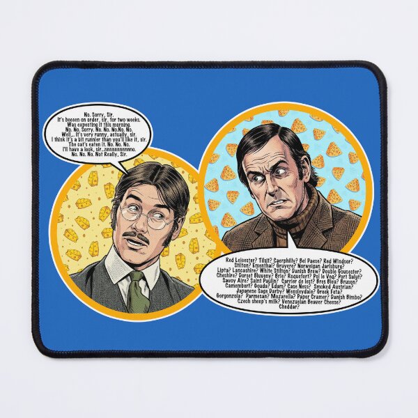 Item preview, Cheese Shop Sketch Pop Art Illustration designed and sold by Deviant Logic Design.