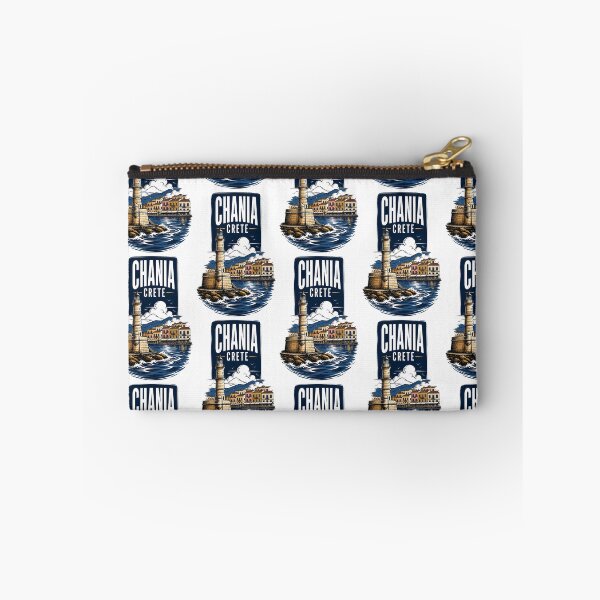 Item preview, Chania Crete Greece Vintage Travel Poster designed and sold by TravelersGems.