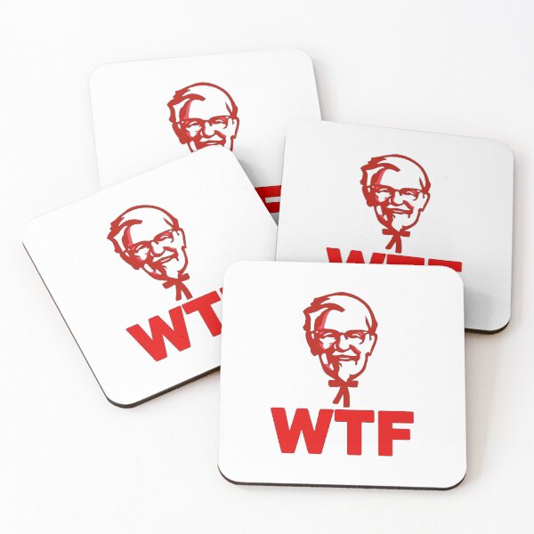 Item preview, WTF Logo Parody v2 designed and sold by Late Theory.