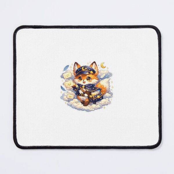 Item preview, Celestial Fox Mail Carrier Sticker designed and sold by blossomfun.